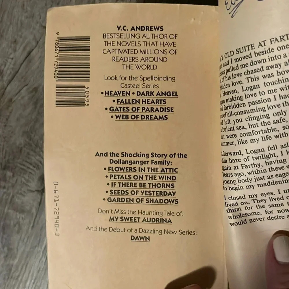 VC Andrews Casteel Series - lot of two books. - Picture 6 of 7